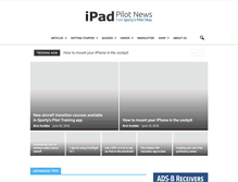 Tablet Screenshot of ipadpilotnews.com